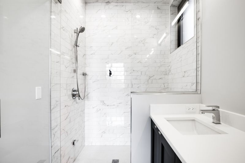 Clean and Modern Shower